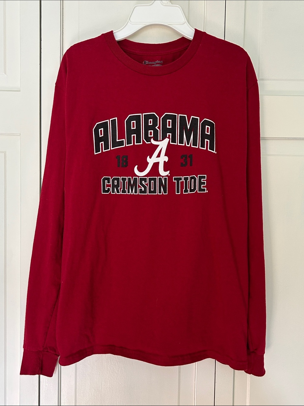 Champion Alabama Crimson Tide Long-Sleeve Tee - Crimson